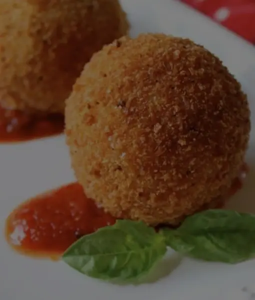 Chicken & Mushroom Arancini Balls