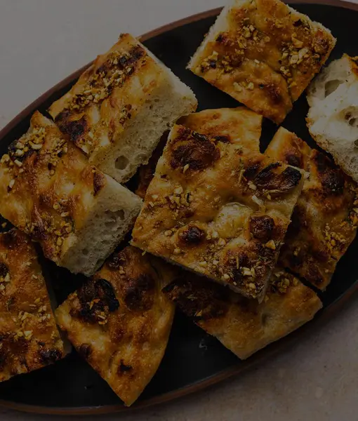 Roasted Garlic Focaccia Bread